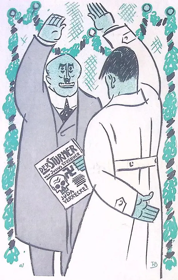 Karikaturen over nazisme